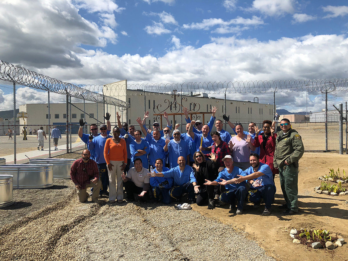 Avenal State Prison garden